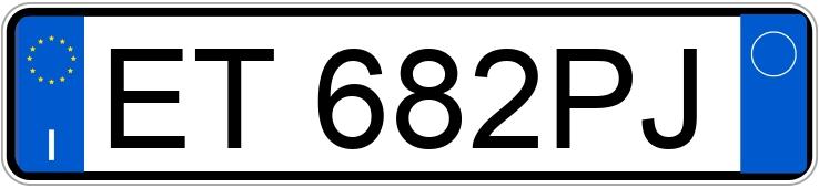 Numer rejestracyjny ET682PJ posiada ALFA ROMEO Giulietta Numer rejestracyjny ET682PJ posiada ALFA ROMEO Giulietta