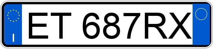 Numer rejestracyjny ET687RX posiada OPEL Adam Numer rejestracyjny ET687RX posiada OPEL Adam