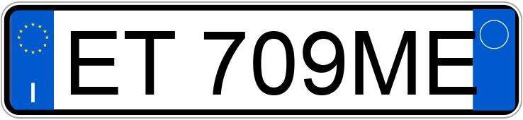 Numer rejestracyjny ET709ME posiada VOLKSWAGEN Golf 7a serie