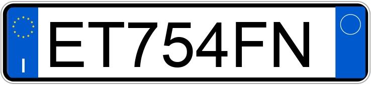 Numer rejestracyjny ET754FN posiada CITROEN C3 Picasso