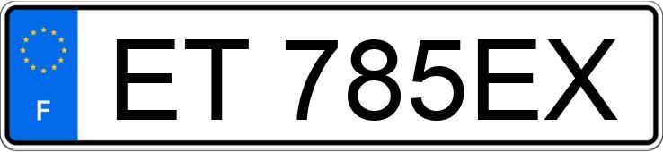 Numer rejestracyjny ET785EX posiada AUDI A3 SPORTBACK