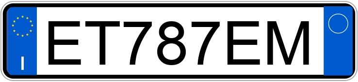Numer rejestracyjny ET787EM posiada OPEL Mokka 1a serie