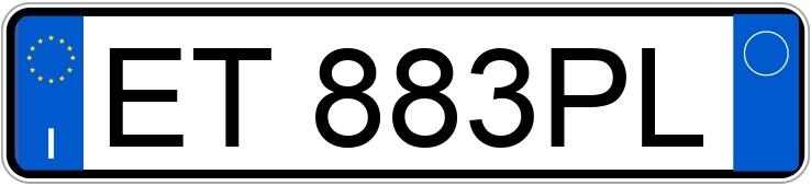 Numer rejestracyjny ET883PL posiada BMW X1 Numer rejestracyjny ET883PL posiada BMW X1