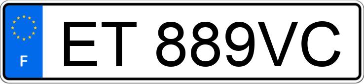 Numer rejestracyjny ET889VC posiada BMW 320