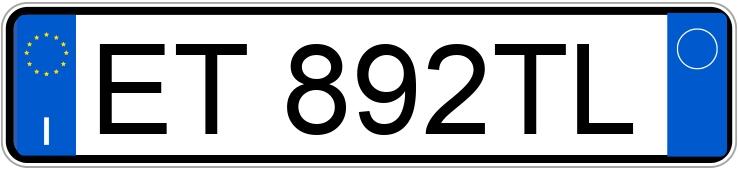 Numer rejestracyjny ET892TL posiada KIA Venga