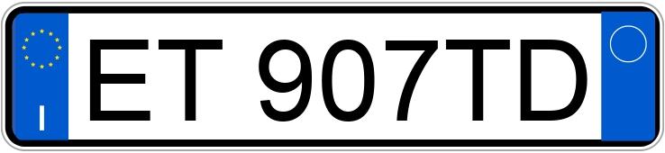 Numer rejestracyjny ET907TD posiada VOLKSWAGEN Golf 7a serie