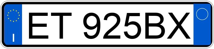 Numer rejestracyjny ET925BX posiada NISSAN Micra 4a serie Numer rejestracyjny ET925BX posiada NISSAN Micra 4a serie