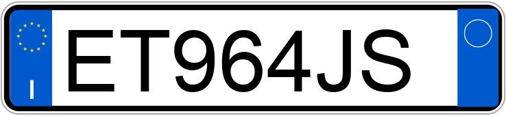 Numer rejestracyjny ET964JS posiada OPEL Corsa 4a serie Numer rejestracyjny ET964JS posiada OPEL Corsa 4a serie