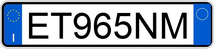 Numer rejestracyjny ET965NM posiada KIA Venga