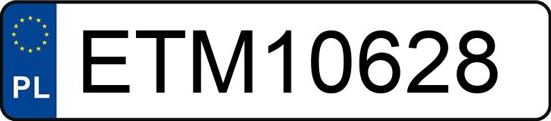 Numer rejestracyjny ETM 10628 posiada VOLKSWAGEN Golf IV Variant MR`97 E3 Trendline - ETM10628