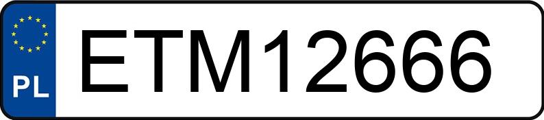 Numer rejestracyjny ETM 12666 posiada BMW 325I - ETM12666 Numer rejestracyjny ETM 12666 posiada BMW 325I - ETM12666