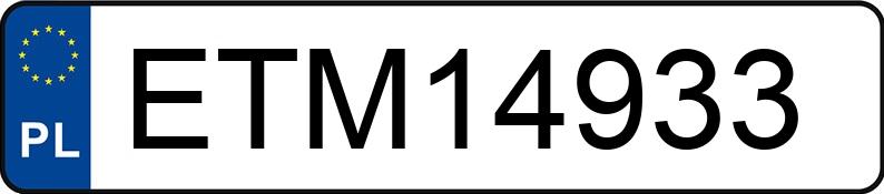 Numer rejestracyjny ETM 14933 posiada SEAT LEON ST - ETM14933