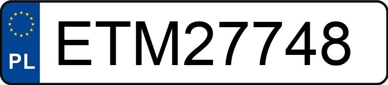 Numer rejestracyjny ETM 27748 posiada VOLVO V50 - ETM27748 Numer rejestracyjny ETM 27748 posiada VOLVO V50 - ETM27748