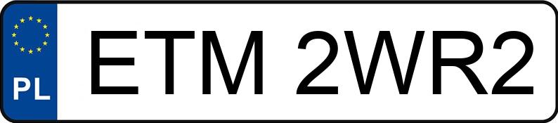 Numer rejestracyjny ETM 2WR2 posiada PEUGEOT 107 1.0 MR`08 E4 Urban Move 70 - ETM2WR2