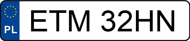 Numer rejestracyjny ETM 32HN posiada FIAT 126 ELX Maluch SX - ETM32HN Numer rejestracyjny ETM 32HN posiada FIAT 126 ELX Maluch SX - ETM32HN