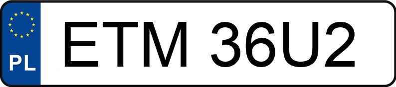 Numer rejestracyjny ETM 36U2 posiada RENAULT Megane II 1.5 dCi MR`02 E3 Confort Dynamique - ETM36U2