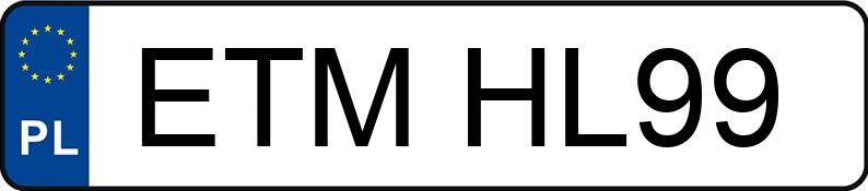 Numer rejestracyjny ETM HL99 posiada DACIA Sandero 0.9 Tce MR`15 E6 SL Celebration - ETMHL99 Numer rejestracyjny ETM HL99 posiada DACIA Sandero 0.9 Tce MR`15 E6 SL Celebration - ETMHL99