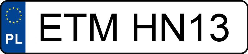 Numer rejestracyjny ETM HN13 posiada FIAT Panda Van Kat. MR`03 E4 1.4t Panda Van Kat. MR`03 E4 1.4t - ETMHN13 Numer rejestracyjny ETM HN13 posiada FIAT Panda Van Kat. MR`03 E4 1.4t Panda Van Kat. MR`03 E4 1.4t - ETMHN13