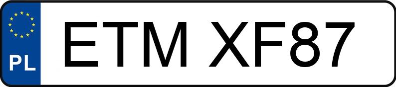 Numer rejestracyjny ETM XF87 posiada CITROEN C2 1.6I VTS - ETMXF87 Numer rejestracyjny ETM XF87 posiada CITROEN C2 1.6I VTS - ETMXF87