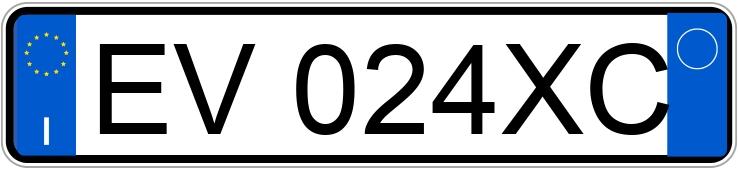 Numer rejestracyjny EV024XC posiada HYUNDAI ix20