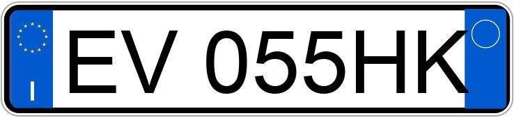 Numer rejestracyjny EV055HK posiada FORD Kuga 2a serie Numer rejestracyjny EV055HK posiada FORD Kuga 2a serie