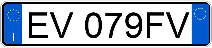 Numer rejestracyjny EV079FV posiada VOLKSWAGEN Golf 7a serie