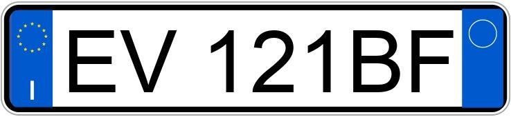 Numer rejestracyjny EV121BF posiada FORD Focus 3a serie