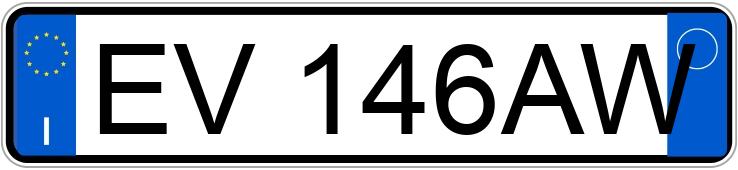 Numer rejestracyjny EV146AW posiada DS DS 5