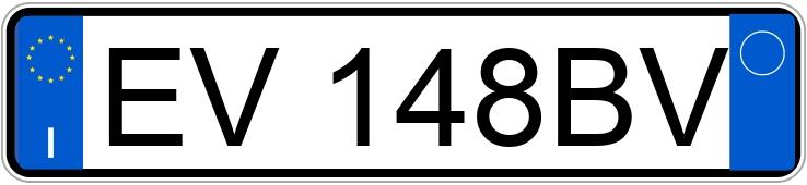 Numer rejestracyjny EV148BV posiada FIAT Punto 4a serie