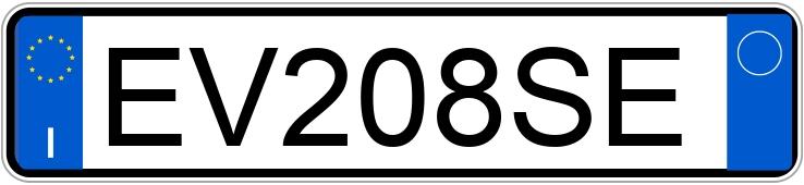 Numer rejestracyjny EV208SE posiada KIA Sportage 3a serie Numer rejestracyjny EV208SE posiada KIA Sportage 3a serie