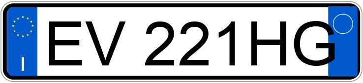 Numer rejestracyjny EV221HG posiada SEAT Ibiza 4a serie