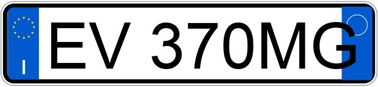 Numer rejestracyjny EV370MG posiada BMW Serie 3 318d Business aut. (105 kw)