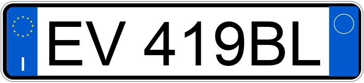 Numer rejestracyjny EV419BL posiada VOLKSWAGEN up! Numer rejestracyjny EV419BL posiada VOLKSWAGEN up!