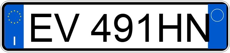 Numer rejestracyjny EV491HN posiada KIA Rio 3a serie