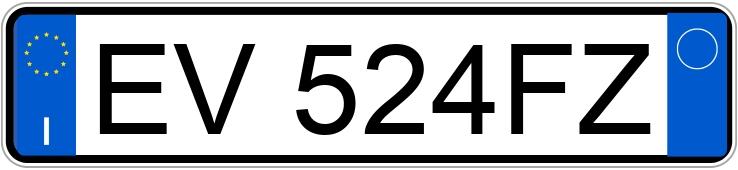 Numer rejestracyjny EV524FZ posiada NISSAN Micra 4a serie