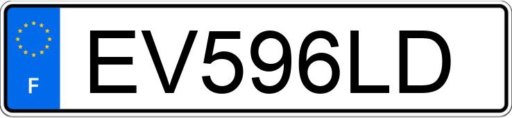 Numer rejestracyjny EV596LD posiada MERCEDES CLASSE C