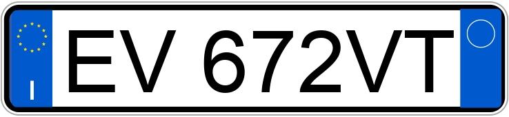 Numer rejestracyjny EV672VT posiada OPEL Corsa 4a serie Numer rejestracyjny EV672VT posiada OPEL Corsa 4a serie