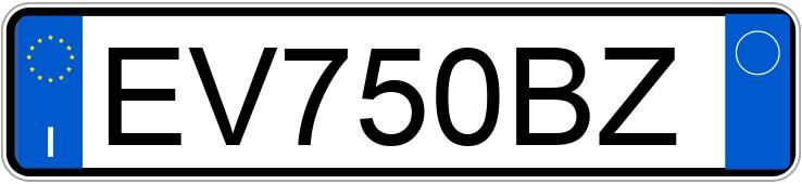 Numer rejestracyjny EV750BZ posiada SMART fortwo 2a serie Numer rejestracyjny EV750BZ posiada SMART fortwo 2a serie