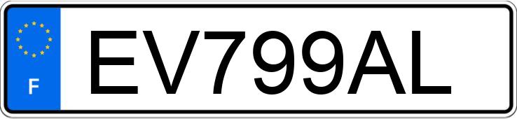 Numer rejestracyjny EV799AL posiada IVECO DAILY