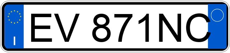 Numer rejestracyjny EV871NC posiada VOLKSWAGEN Polo 5a serie