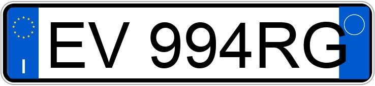 Numer rejestracyjny EV994RG posiada KIA Sportage 3a serie Numer rejestracyjny EV994RG posiada KIA Sportage 3a serie