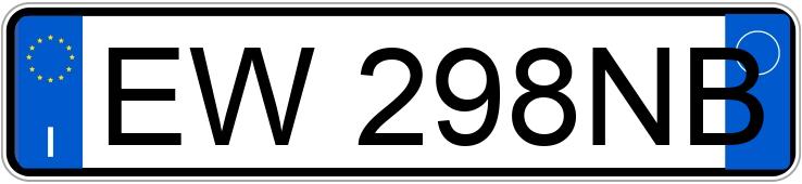 Numer rejestracyjny EW298NB posiada MERCEDES Classe C