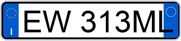 Numer rejestracyjny EW313ML posiada FORD Kuga 2a serie Numer rejestracyjny EW313ML posiada FORD Kuga 2a serie