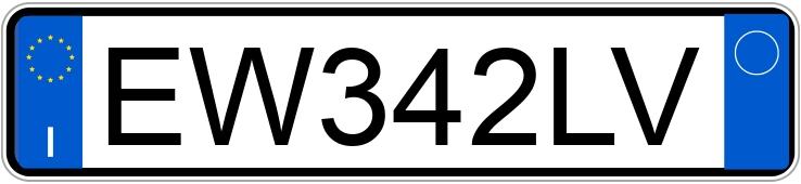 Numer rejestracyjny EW342LV posiada FIAT 500L Numer rejestracyjny EW342LV posiada FIAT 500L