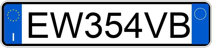 Numer rejestracyjny EW354VB posiada OPEL Corsa 4a serie Numer rejestracyjny EW354VB posiada OPEL Corsa 4a serie