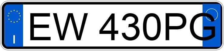 Numer rejestracyjny EW430PG posiada HYUNDAI i10 2a serie
