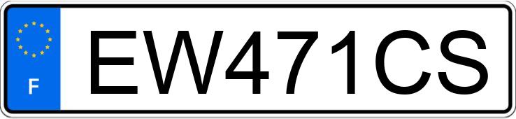 Numer rejestracyjny EW471CS posiada PEUGEOT 3008