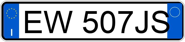 Numer rejestracyjny EW507JS posiada SMART fortwo 2a serie