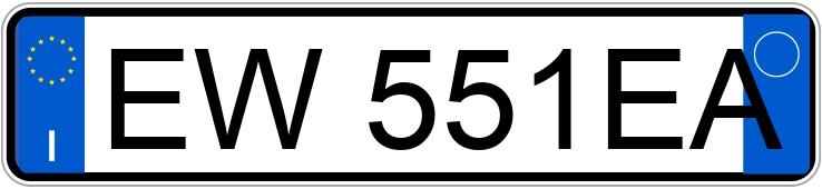 Numer rejestracyjny EW551EA posiada FORD Fiesta 6a serie