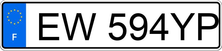 Numer rejestracyjny EW594YP posiada VOLKSWAGEN T-ROC Numer rejestracyjny EW594YP posiada VOLKSWAGEN T-ROC
